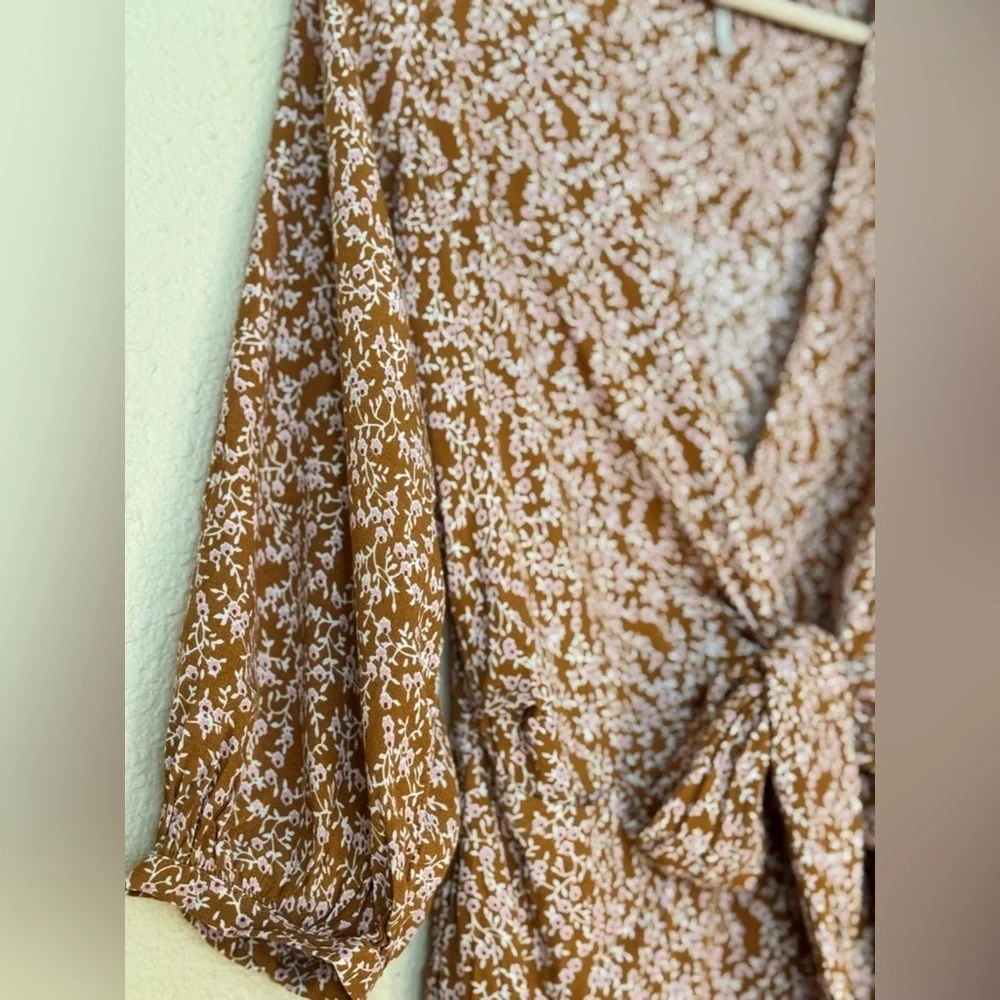 Free People | Clara Floral Print Tunic Dress Blouse - Size XS